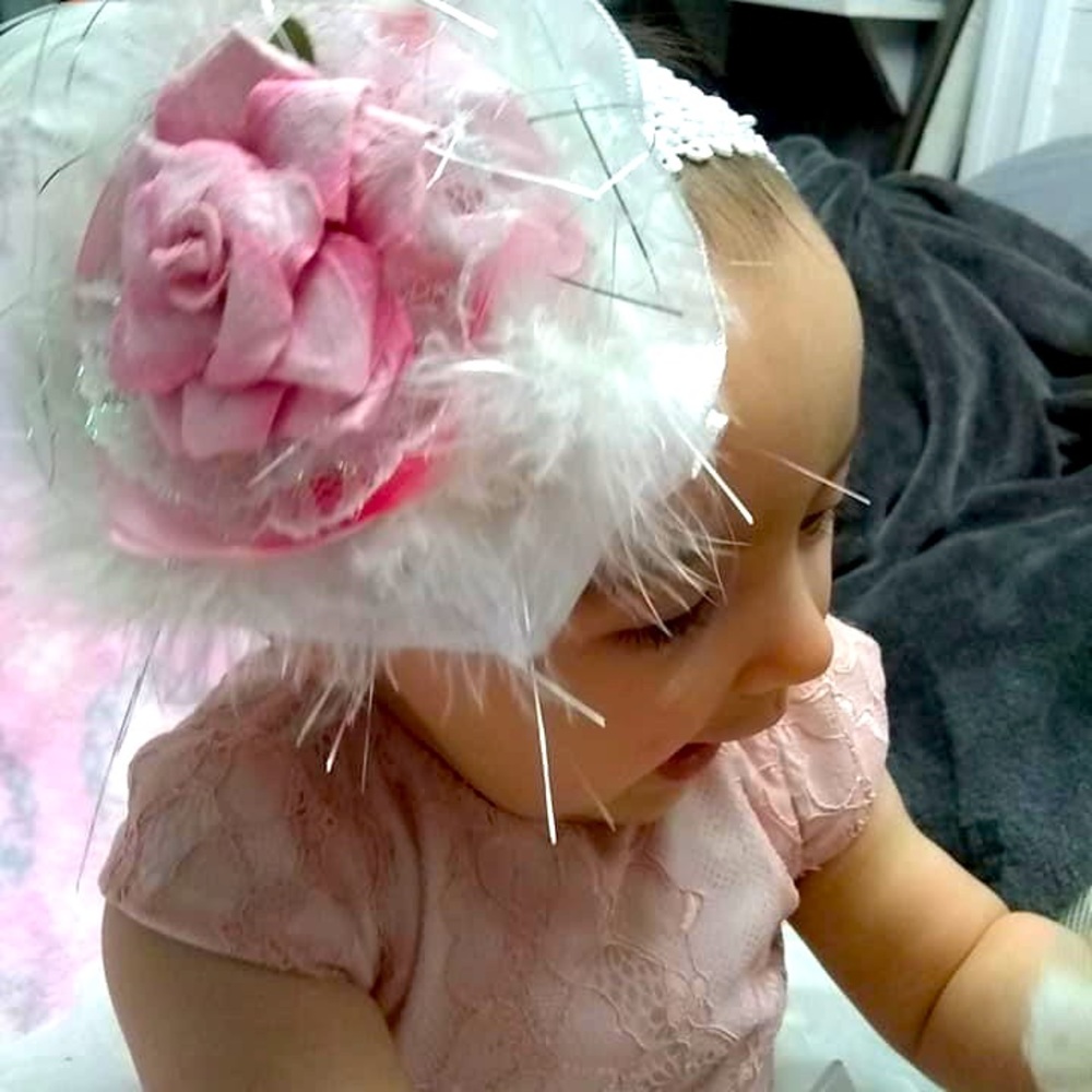 Sassy Bourgeois headband Rose Pink